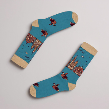 SKARPETY KRAKOWSKIE Z MOTYWEM LAJKONIKA