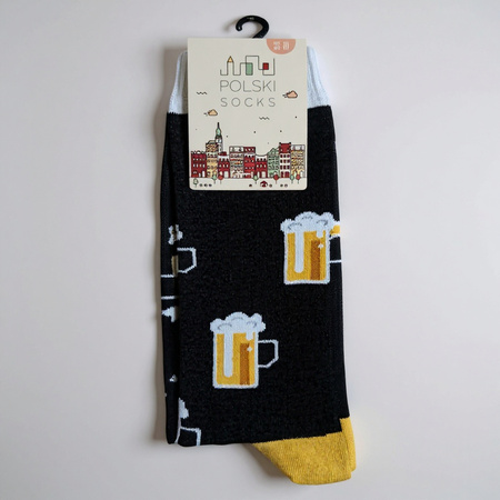 SKARPETY Z MOTYWEM KUFLI 