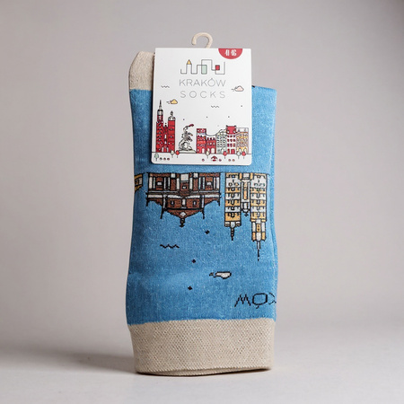 SKARPETY KRAKOWSKIE Z MOTYWEM LAJKONIKA