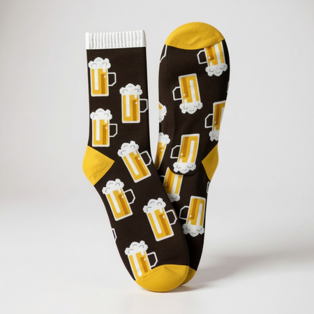 SKARPETY Z MOTYWEM KUFLI 