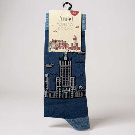 GRANATOWE SKARPETY WARSZAWSKIE